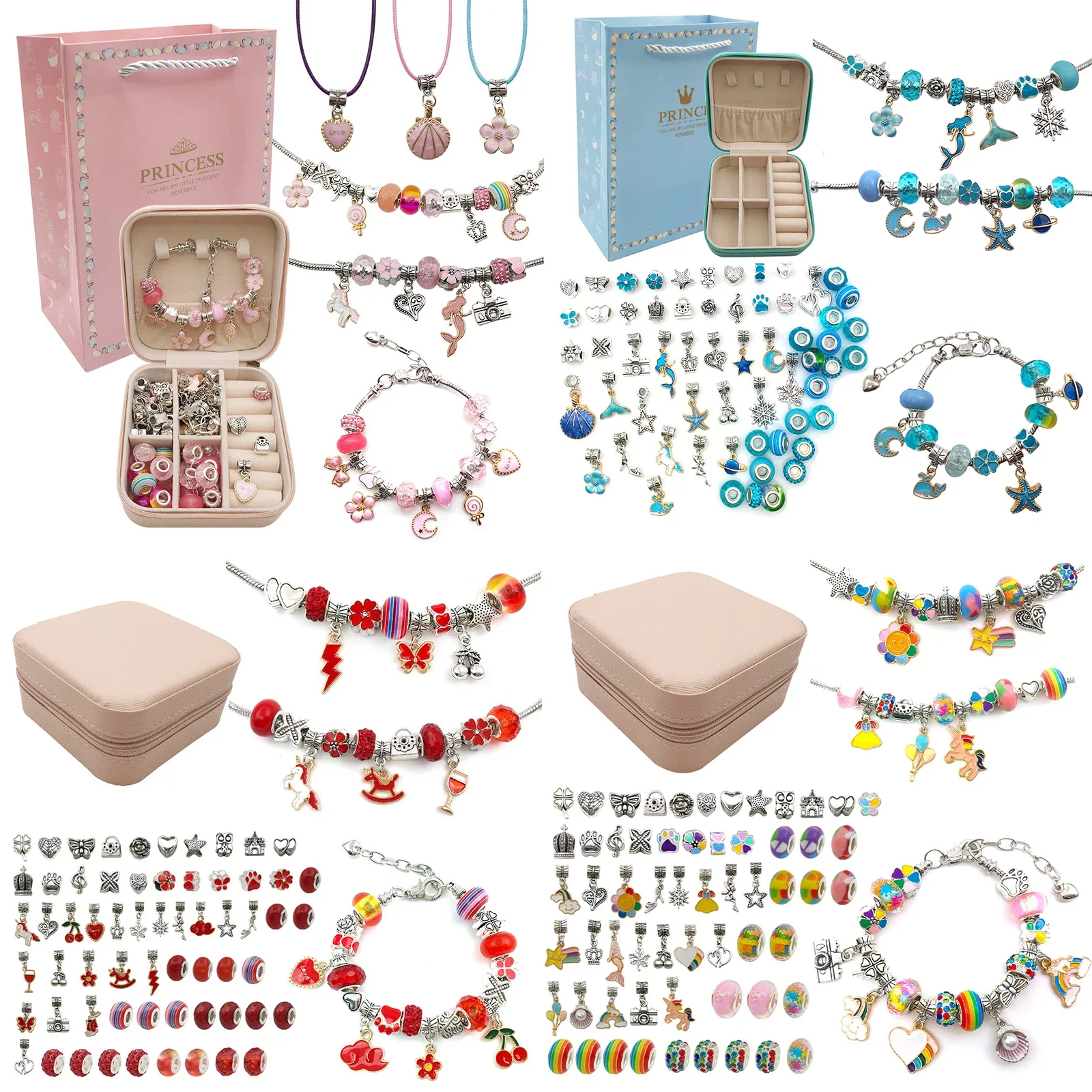 Jewelry Making Kits For Girls - Kit per la creazione di braccialetti
