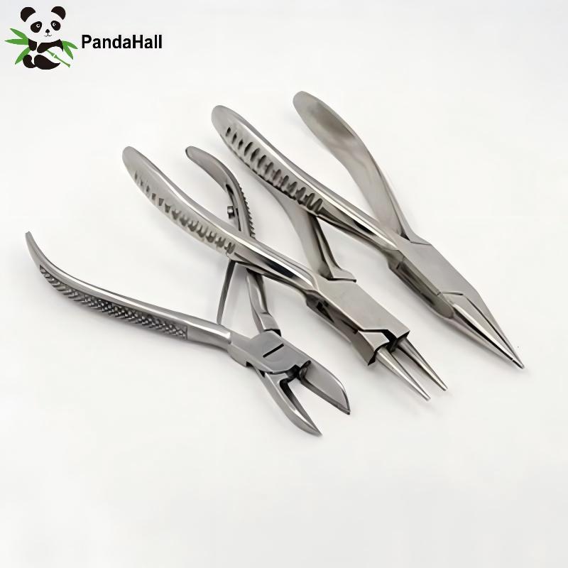 Jewelry Plier Set - PandaHall Set di 3 Pinze in
