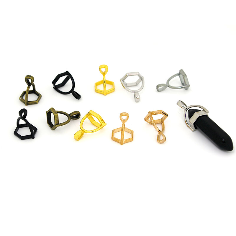 Jewelry Making School - 20 pezzi tappo pietra preziosa esagonale