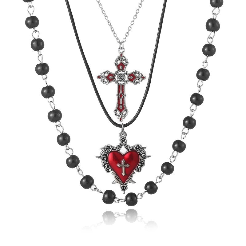 Jewelry Making Kits For Girls - Collana Punk Gotica Y2K Multistrato con