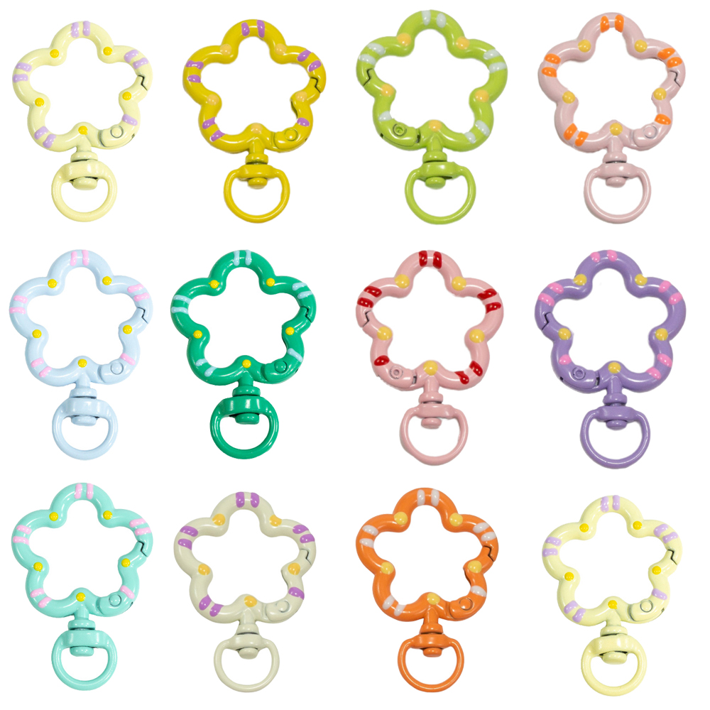 Jewelry Making School - 5 pezzi fiore metallo aragosta artiglio