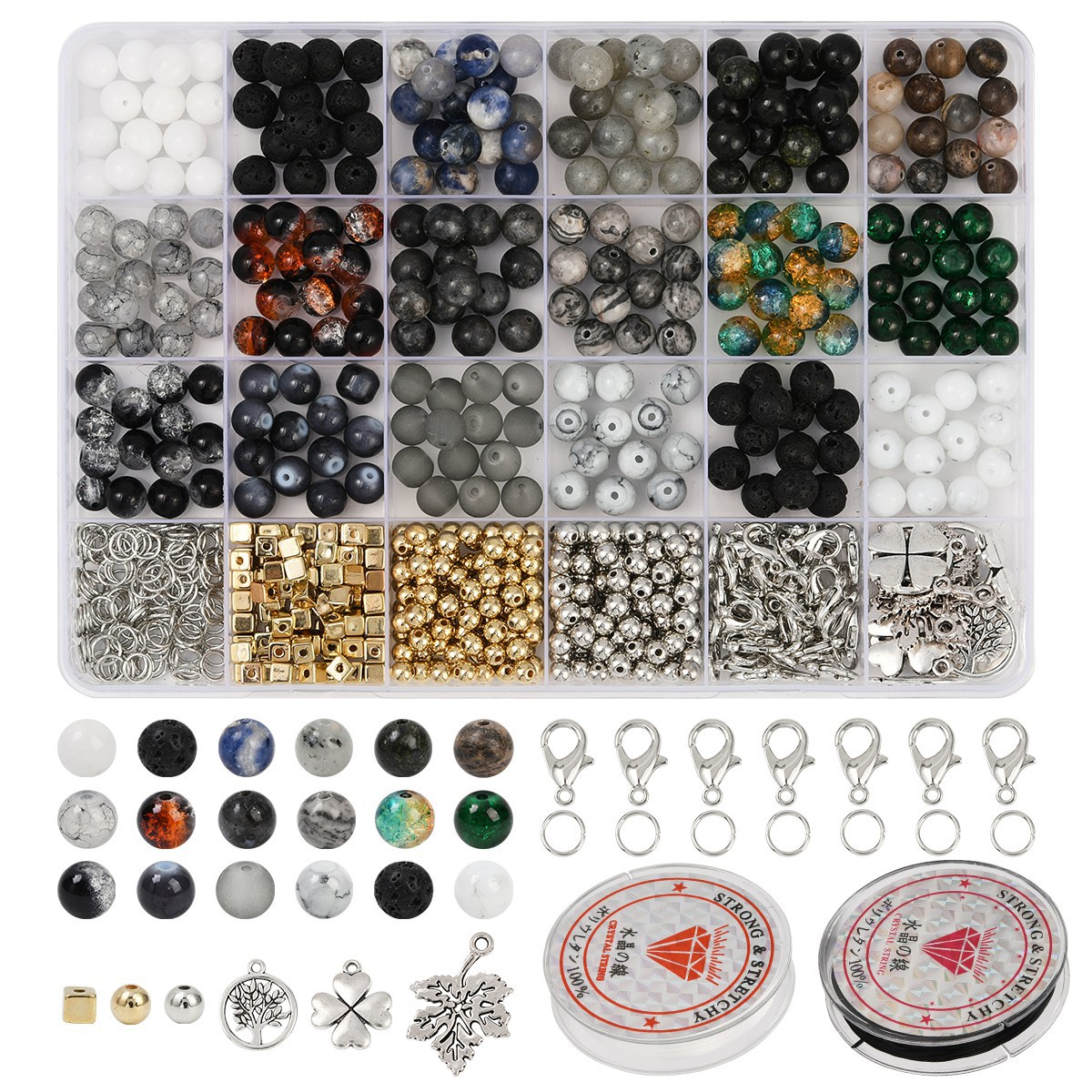 Jewelry Making Kits For Girls - Pietre naturali Pietre preziose Creazione di