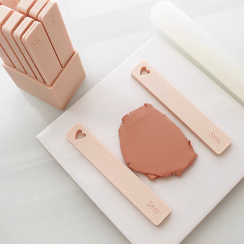 Jewelry Making Guide - 2 pz/set Righello Spessore Piastra Ceramica