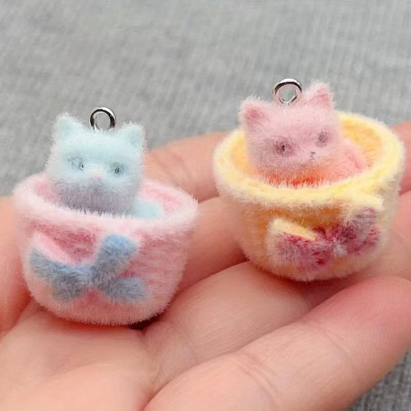 4 pendenti a forma di gatto in - Jewelry Making recensione e prezzo