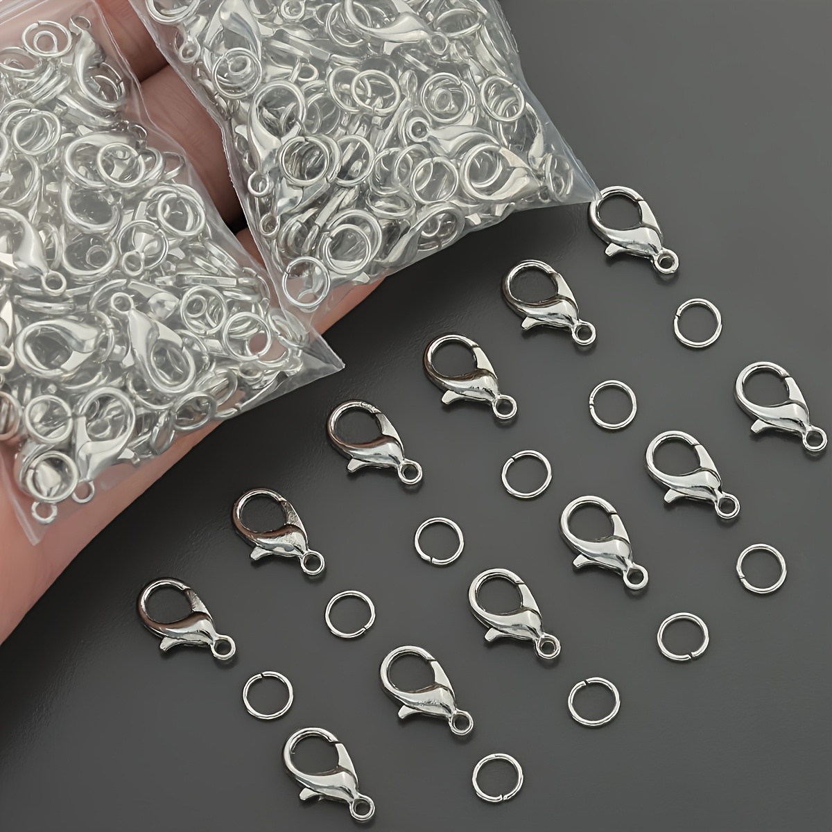 1/2/300 pz. Chiusure a Moschet - Jewelry Making Loops recensione e prezzo