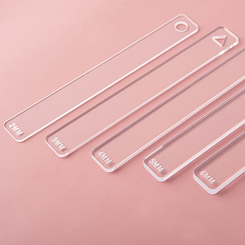 10 Pz/set Argilla Righello Acr - Jewelry Making Guide recensione e prezzo