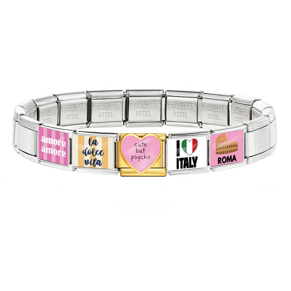 Bracciale in acciaio inossidab - Jewelry Making Rome recensione e prezzo