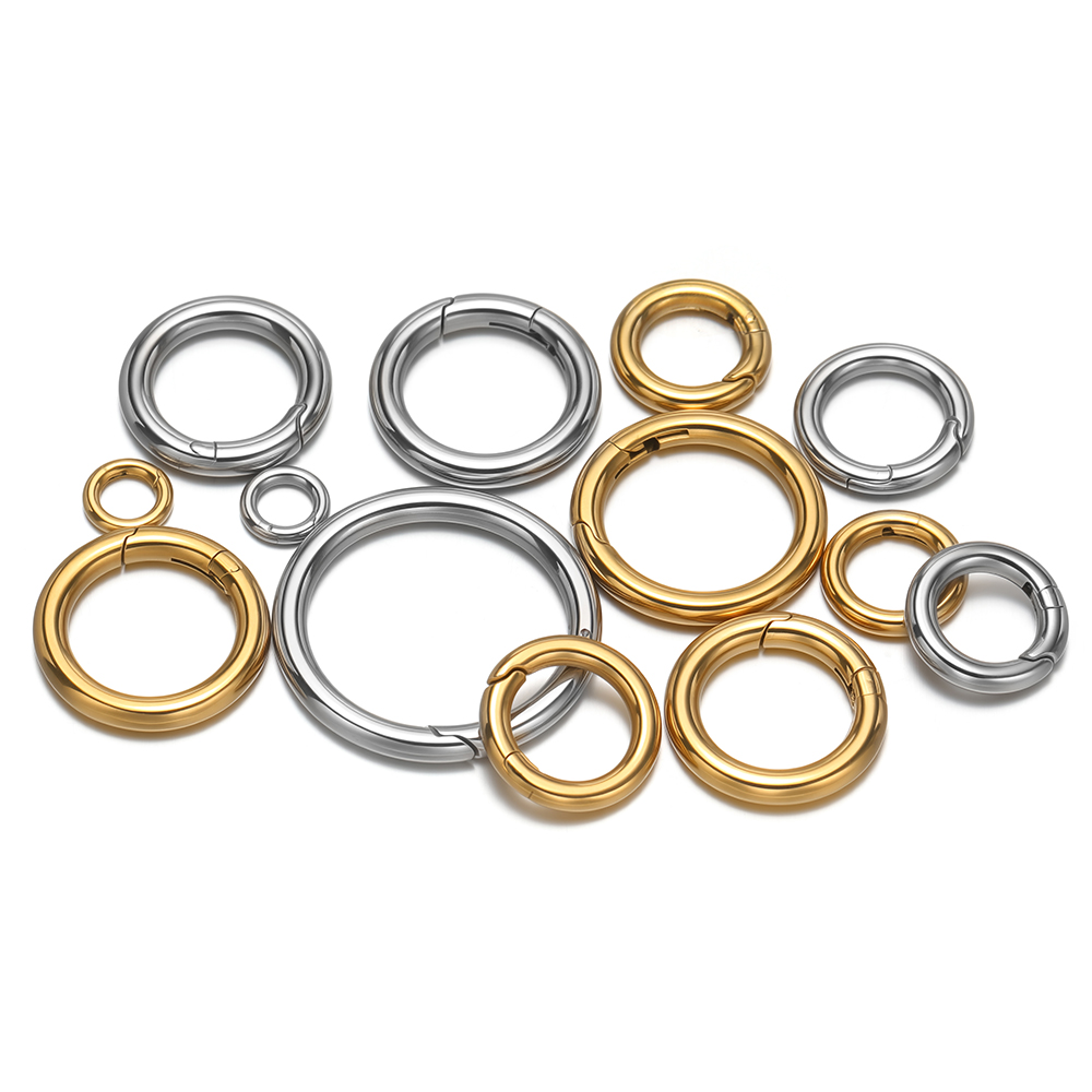 2 pz/lotto fermagli a molla ro - Jewelry Making School recensione e prezzo