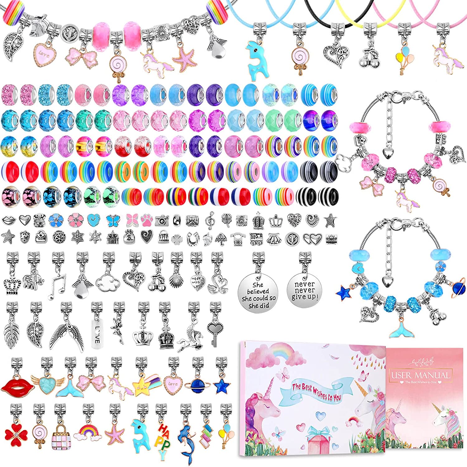 Kit per la creazione di bracci - Jewelry Making Kits For Girls recensione e prezzo