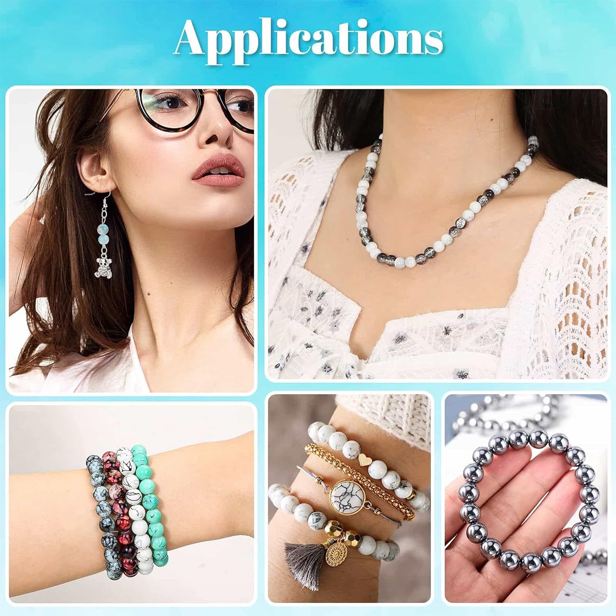 Pietre naturali Pietre prezios - Jewelry Making Kits For Girls recensione e prezzo