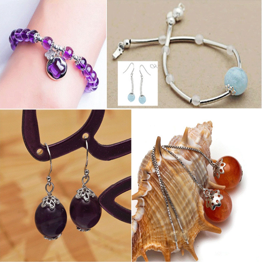 100Pcs Flower Bead Caps per br - Jewelry Making In Bali recensione e prezzo