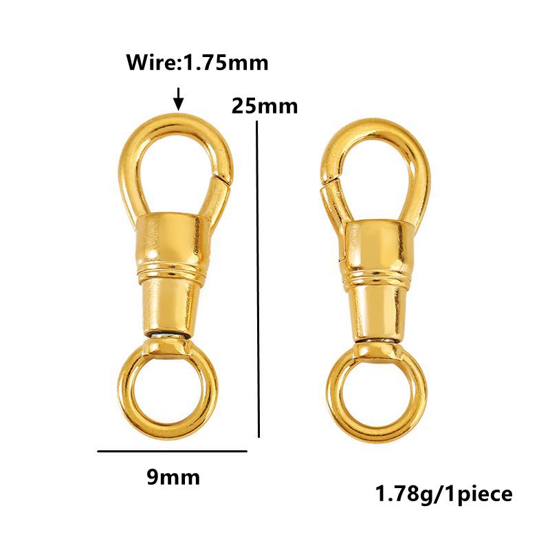 2 Pezzi Chiusura a Moschettone - Jewelry Making School recensione e prezzo