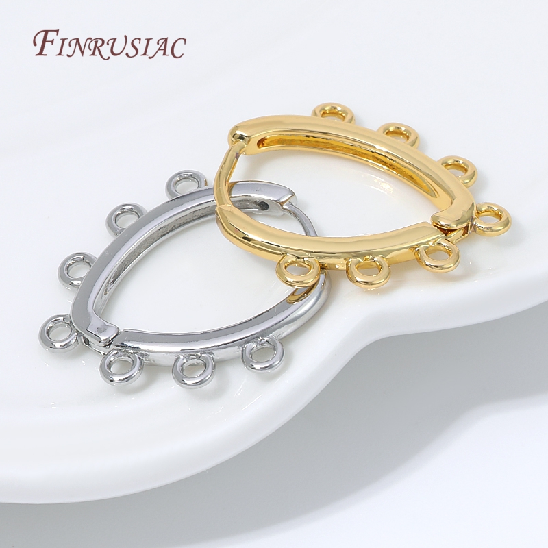 Orecchini a cerchio placcati o - Jewelry Making Loops recensione e prezzo