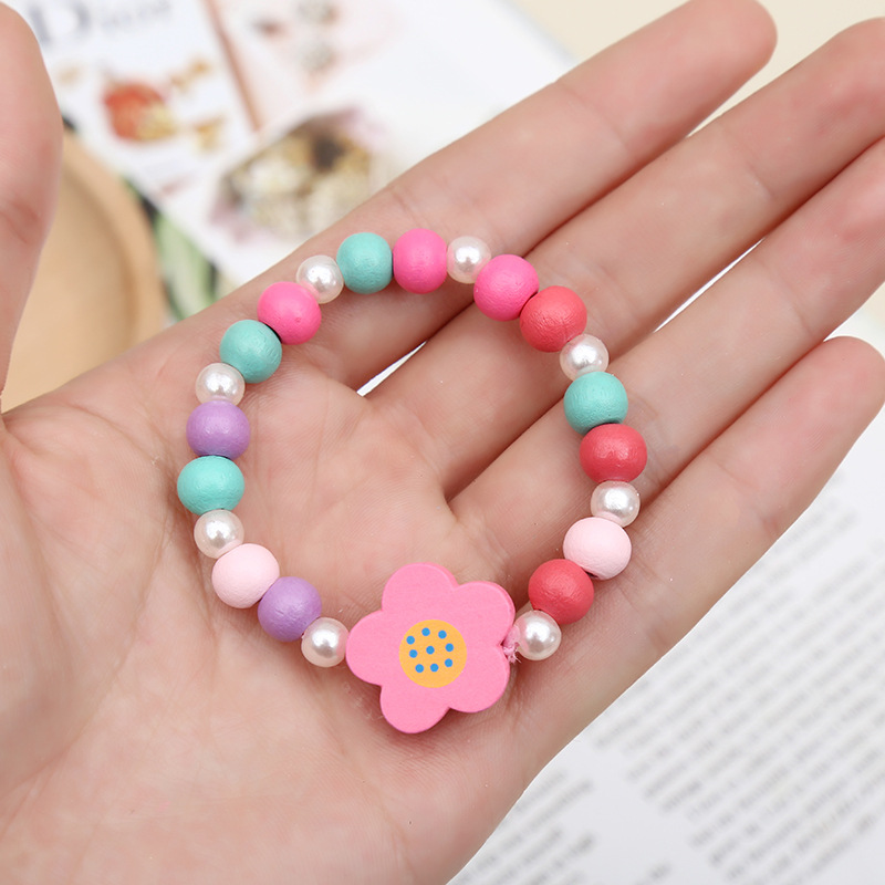 2 pz/set moda perline di legno - Jewelry Making Kits For Girls recensione e prezzo