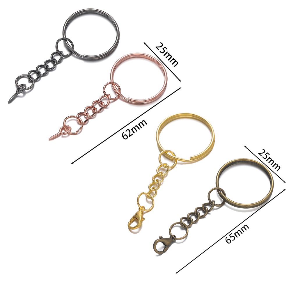 10 pz/lotto Anelli portachiavi - Jewelry Making Equipment recensione e prezzo
