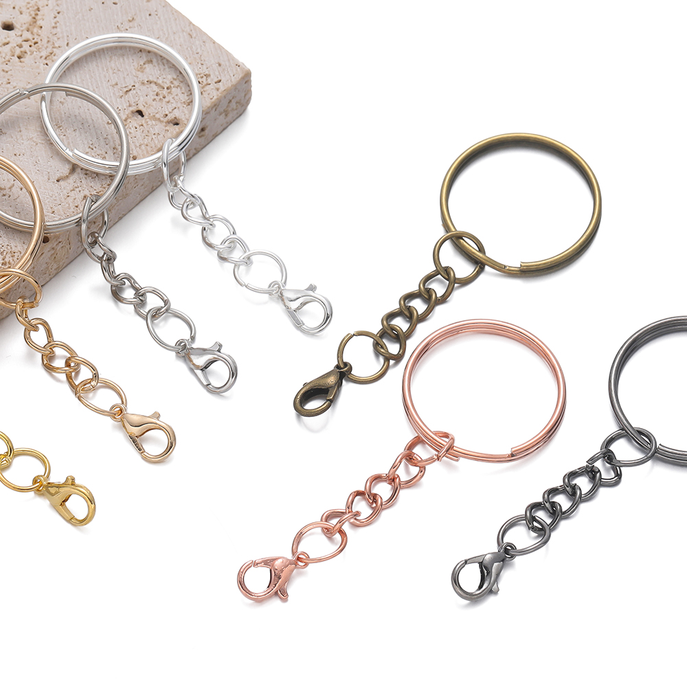 10 pz/lotto Anelli portachiavi - Jewelry Making Equipment recensione e prezzo